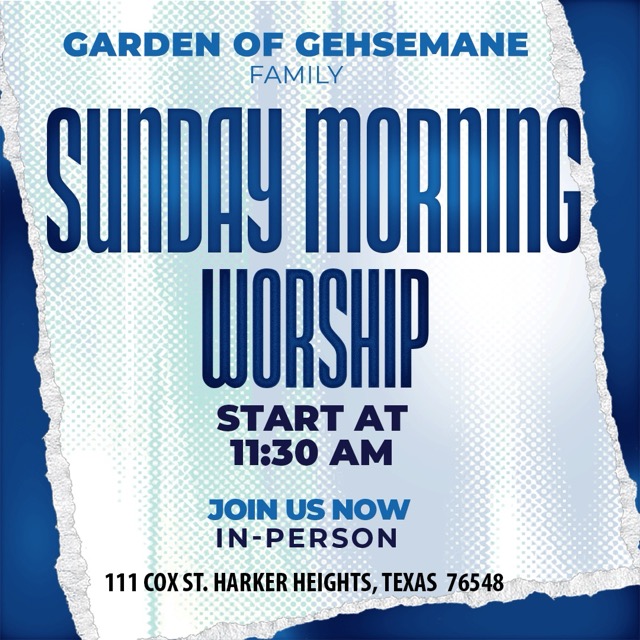 SundayWorship2 Medium Garden Of Gethsemane SundayWorship